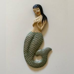 Cast iron mermaid bottle opener